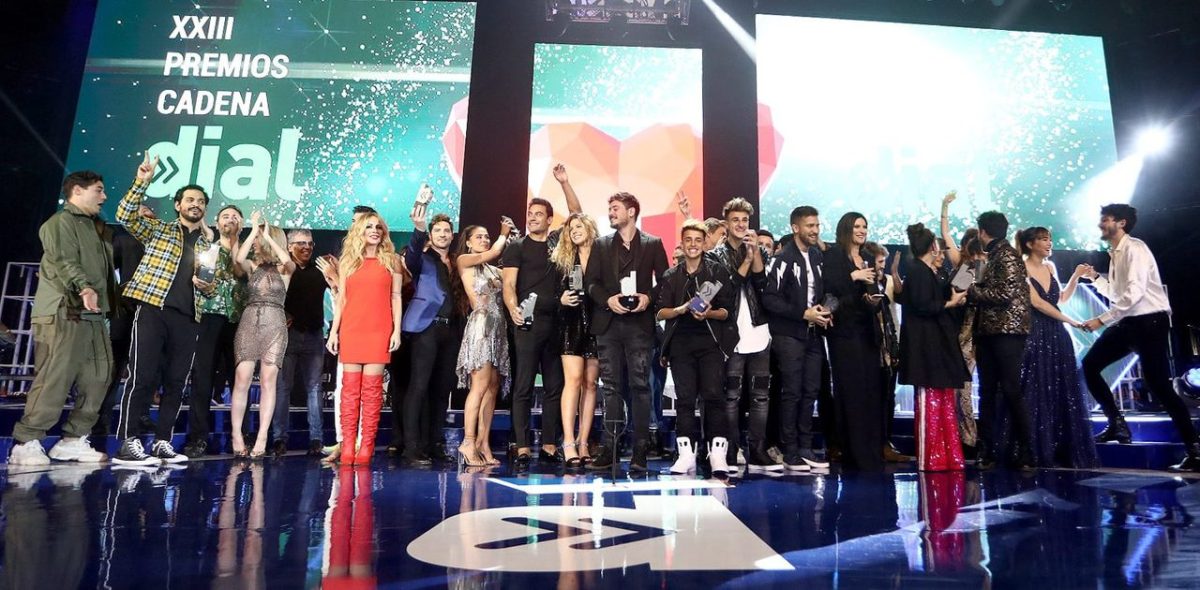 Tenerife se rindió un año más a la música en español en la XXIII edición de los Premios Dial