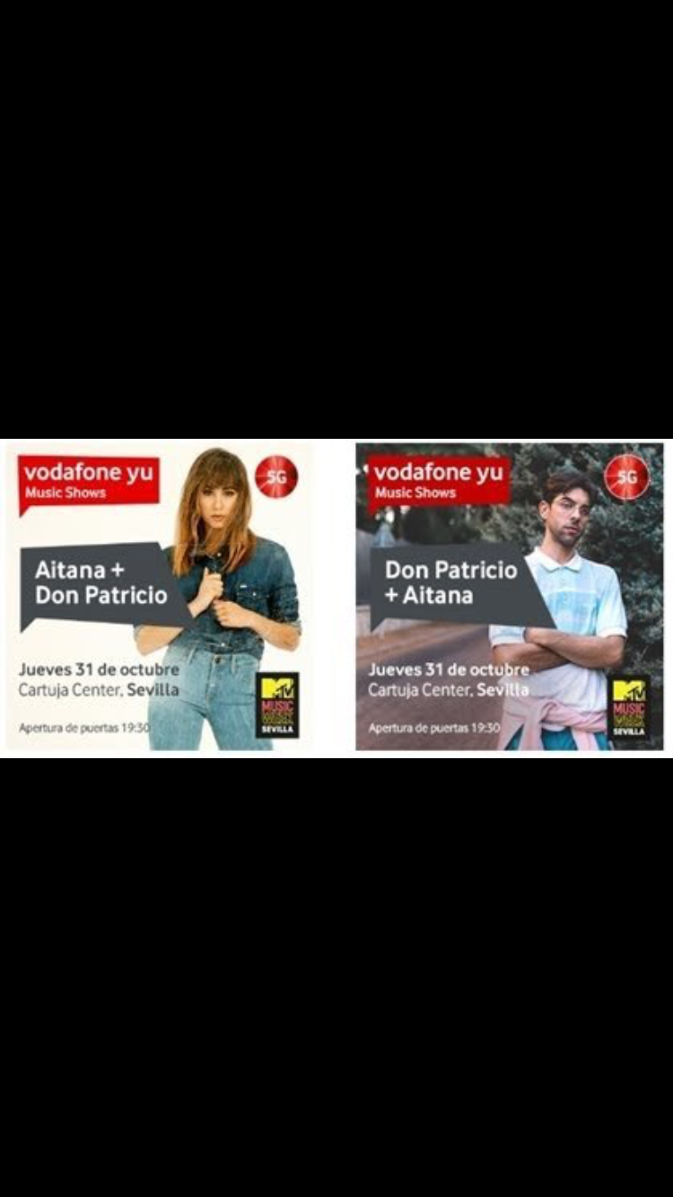 Vodafone Yu Music Show: Aitana y Don Patricio en concierto